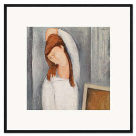 Gerahmter Kunstdruck Jeanne Hébuterne, 1919