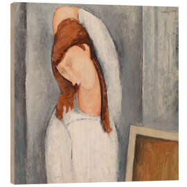 Holzbild Jeanne Hébuterne, 1919