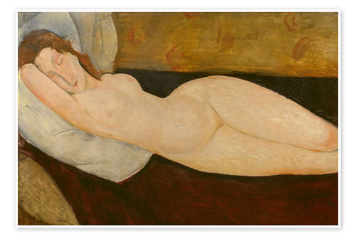 Poster Reclining Nude