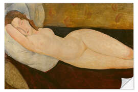 Wandsticker Liegender Akt