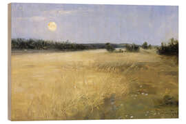 Holzbild Sommernacht - Elin Danielson-Gambogi