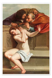 Taulu Susanna and the Elders - Artemisia Gentileschi
