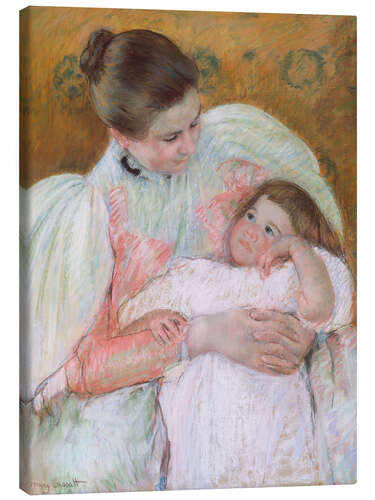 Canvas-taulu Nurse and child