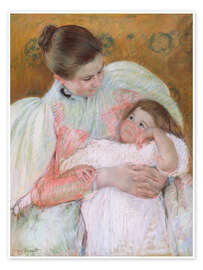 Reprodução Nurse and child - Mary Stevenson Cassatt