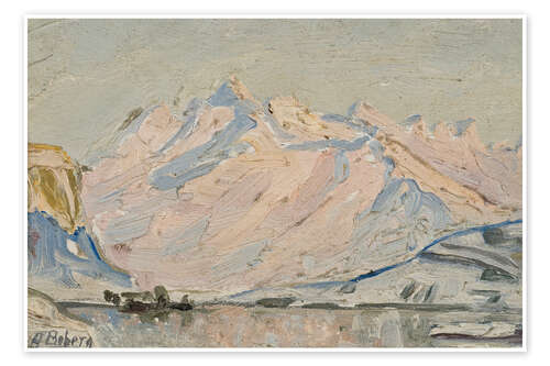 Juliste The sun over the Lofoten Islands, 1920