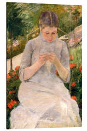 Gallery Print Junges Mädchen im Garten