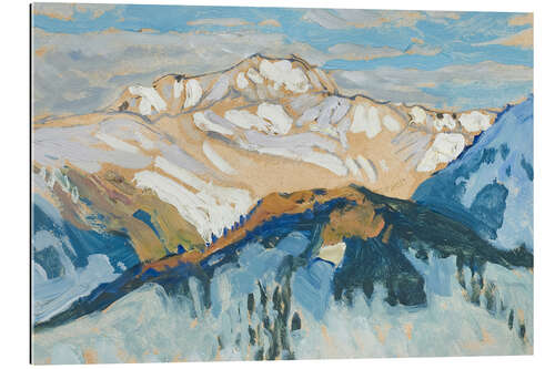 Cuadro de plexi-alu Mountains, Study from Switzerland