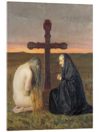 Acrylic print Grief, 1902 - Anna Ancher