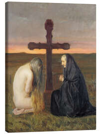 Canvas print Grief, 1902 - Anna Ancher