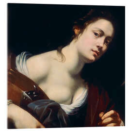 Acrylic print Saint Catherine - Artemisia Gentileschi