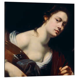 Alubild Heilige Katharina - Artemisia Gentileschi