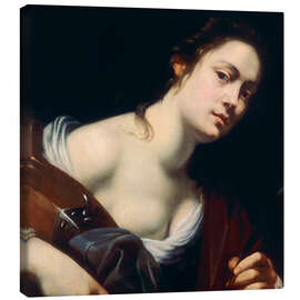 Canvas print Saint Catherine - Artemisia Gentileschi