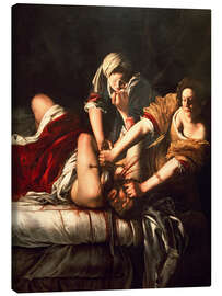 Canvas print Judith and Holofernes, 1620 - Artemisia Gentileschi