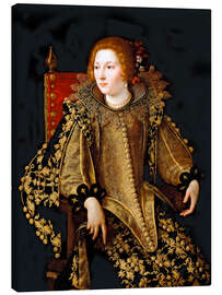 Canvas print Portrait of a Lady - Artemisia Gentileschi