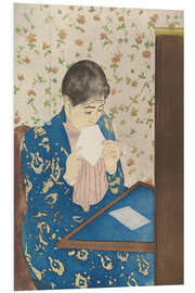 Hartschaumbild Der Brief, 1890