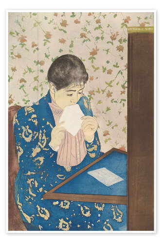 Póster The Letter, 1890