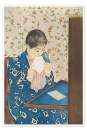 Reprodução The Letter, 1890 - Mary Stevenson Cassatt
