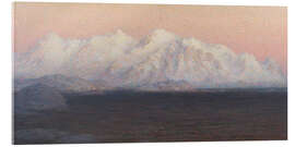 Acrylic print Mountains, study from Northern Norway - Anna Katarina Boberg