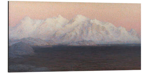 Alubild Berge, Studie aus Nordnorwegen