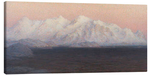 Obraz na płótnie Mountains, study from Northern Norway