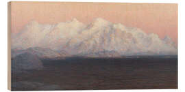 Quadro de madeira Mountains, study from Northern Norway