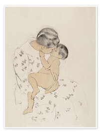 Taulu Mother's Kiss, 1891 - Mary Stevenson Cassatt