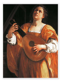Taulu Saint Cecilia - Artemisia Gentileschi