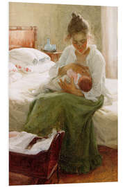 Hartschaumbild Mutter, 1893