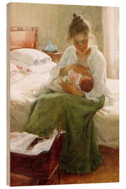 Quadro de madeira Mother, 1893 - Elin Danielson-Gambogi