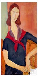 Wandsticker Bildnis Jeanne Hébuterne, 1919