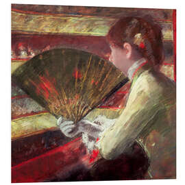 Hartschaumbild In der Loge, 1879