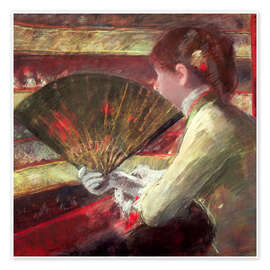 Taulu In the Lodge, 1879 - Mary Stevenson Cassatt