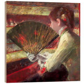 Holzbild In der Loge, 1879