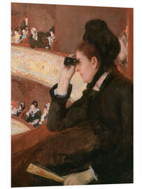 Hartschaumbild In der Loge, 1878