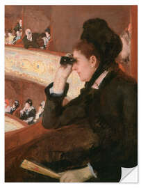 Wandsticker In der Loge, 1878