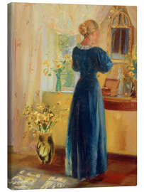 Canvas print Interior - Anna Ancher