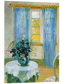 Quadro em acrílico Interior with clematis, 1913 - Anna Ancher