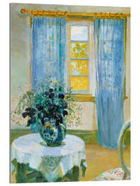 Gallery Print Interieur mit Klematis, 1913