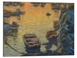 Alumiinitaulu A spring night during the fishing season - Anna Katarina Boberg