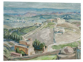 Cuadro de metacrilato Study of Gethsemane, 1921 - Anna Katarina Boberg