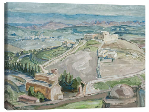 Stampa su tela Study of Gethsemane, 1921