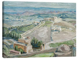 Stampa su tela Study of Gethsemane, 1921 - Anna Katarina Boberg