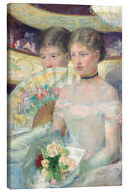 Canvas print The Lodge, 1882 - Mary Stevenson Cassatt