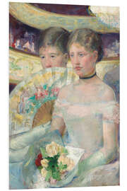 Hartschaumbild Die Loge, 1882