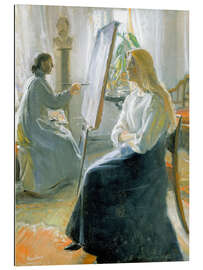 Gallery Print Die Frau des Künstlers