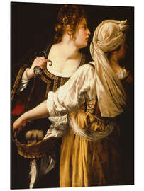 Alubild Judith mit Haupt