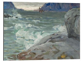 Magnettafel Strand, Studie aus Nordnorwegen