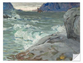 Wandsticker Strand, Studie aus Nordnorwegen