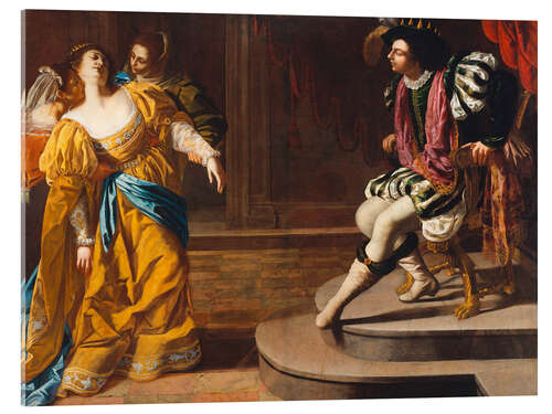 Acrylic print Esther before Ahasuerus, 1635