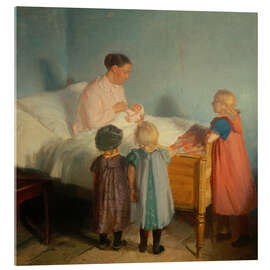 Acrylglasbild Der kleine Bruder